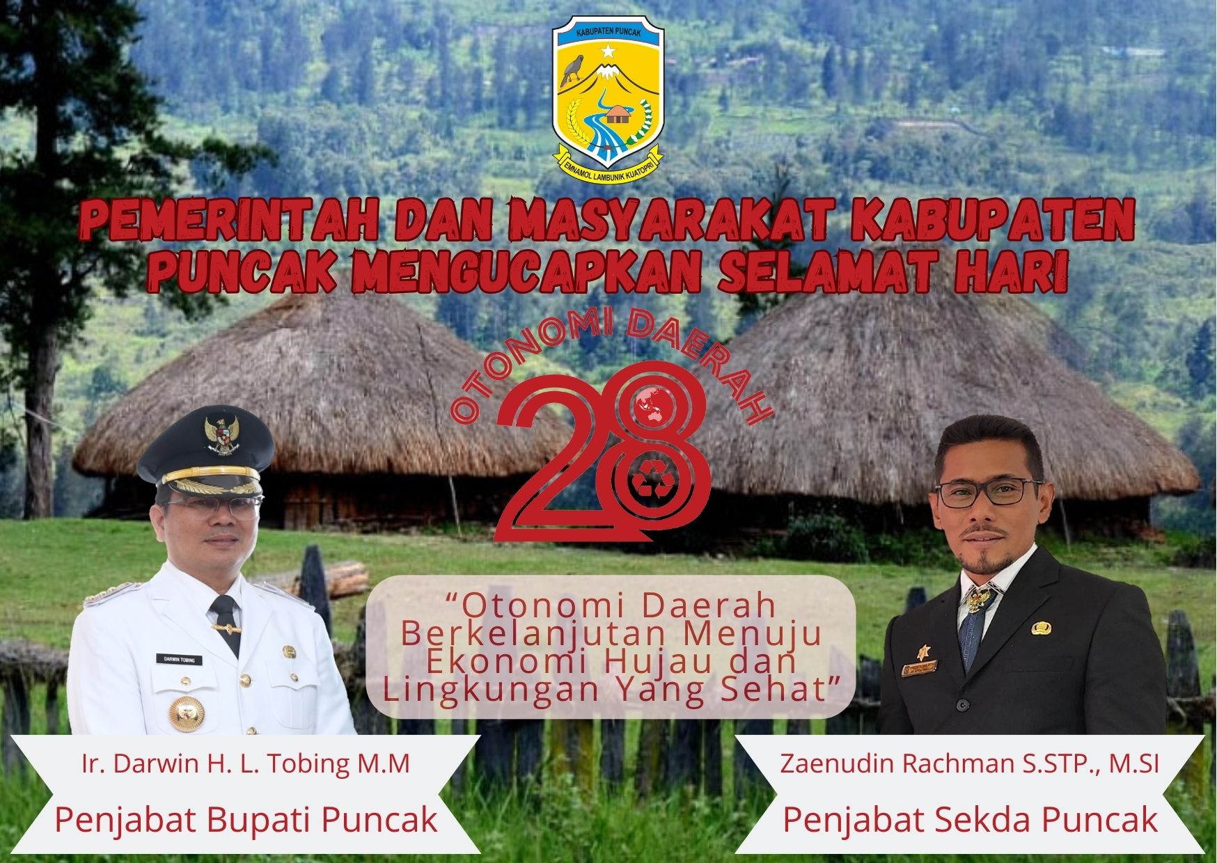 HARI OTONOMI DAERAH KE 28